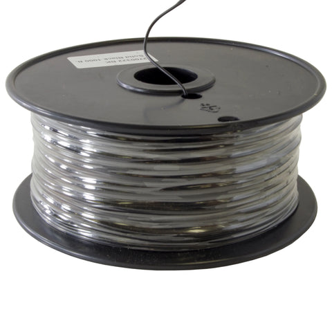 Hook Up Wire 22 Gauge Stranded (Black, 1000 Feet)