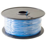 1000 Feet, 22 Gauge Solid Hook Up Wire - Blue, 300 Volts