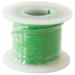 Solid Hook Up Wire - 22 Gauge, 25 Foot Spool - Green