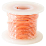 Orange 22 Gauge Solid Hook Up Wire, 25 Foot Spool (Shade May Vary), 300 Volts