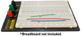 350 Piece Breadboard Jumper Wire Kit with Plastic Storage Case, Assorted Lengths and Colors