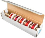 Assorted Gauges Magnet Wire Kit - Enamel Coated Copper Wire (5 Spools - 22, 24, 28, 30 & 32 AWG)