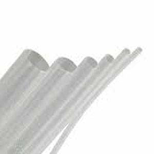 3M Polyolefin Shrink Tubing, 1/4" Expanded I.D., 4 Feet Length, Clear