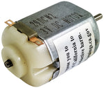 3V DC Solar Motor - 11,000 RPM, (1.13" x 0.8" x 0.65")