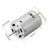 9V Heavy Duty DC Motor 12,500 RPM Max (1.08" Diameter x 1.48" Length)