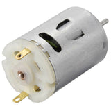 9V Heavy Duty DC Motor 12,500 RPM Max (1.08" Diameter x 1.48" Length)