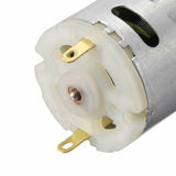 9V Heavy Duty DC Motor 12,500 RPM Max (1.08" Diameter x 1.48" Length)