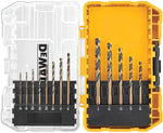 DEWALT Black Oxide Drill Bit Set with Pilot Point, 13-pc. (DW1163)