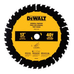 Dewalt 12 in General Purpose Saw Blade (40 Tooth)