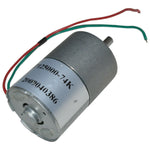 Gear Head Motor - 12V DC, 4500 RPM with 6" Wire Leads, 22AWG Solid Wire Leads