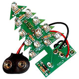 Colorful Flashing Christmas Tree Soldering Kit (Beginner Level)