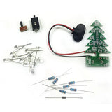 Colorful Flashing Christmas Tree Soldering Kit (Beginner Level)