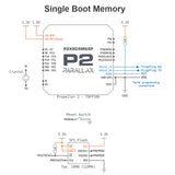 Parallax Propeller 2 P2X8C4M64P Multicore Microcontroller Chip