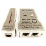 Remote Telephone and Data Line Tester for RJ11, RJ45, and Coax Cable with BNC