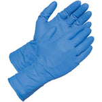 Nitrile Gloves 15 mil  L  Heavy duty, flocked lined  12 pairs