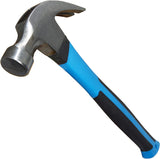 Claw Hammer with Shock Absorbing Rubberized Grip, General Purpose for Driving and Removing Nails, DIY Projects, Repair