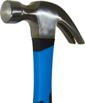 Claw Hammer with Shock Absorbing Rubberized Grip, General Purpose for Driving and Removing Nails, DIY Projects, Repair