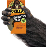 Gorilla Glue Tape Handy Roll, 1" x 30', Black