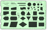 Timely Computer Flow Chart Template with Standard Symbols, 6 3/16 x 9 3/4 inches (77T)