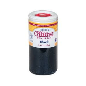 Glitter Black, 4 oz.