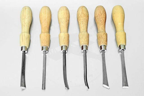 Wood Carving Set 6 Pcs