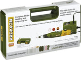 Proxxon Model Building and Engraving Set, 38515, Green