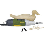 Proxxon 9" Power Carver MSG, For Carving All Types of Woods, 50W, 1/10HP, 1000 Cuts/Minute