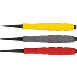 Stanley DynaGrip Nail Sets Set of 3 (0.8, 1.6, 2.4mm)