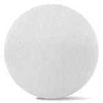 Polystyrene Foam Ball, 5.6", White, 1/PK