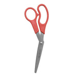 Westcott 8" Bent All Purpose Value Scissors, Red, 10703 (10703)