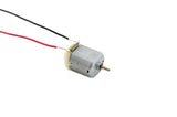 6V DC Motor with 9" Wire Leads, 22AWG Solid Wire Leads